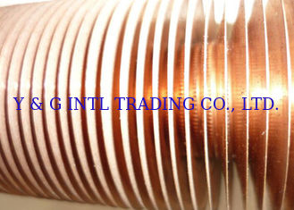 ASTM A213 316の熱元チェンジャーの部品として銅の暖房のひれの管