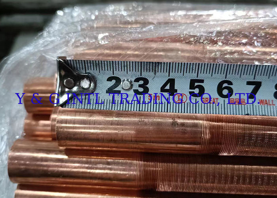 KLフィン型熱交換器 クープロ ニッケル 銀のフィニングチューブ 銅ニッケル合金