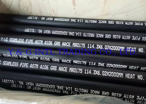 ASTM A53 ASTM A106 でスローリング先の炭素鋼管管
